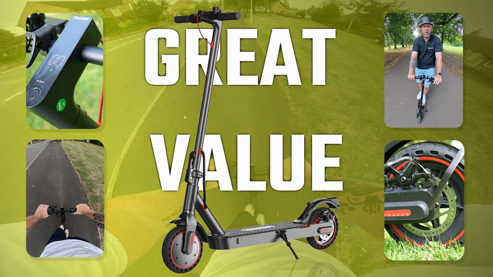 iScooter i9, a budget friendly commuter for college campus runs or smooth city commutes