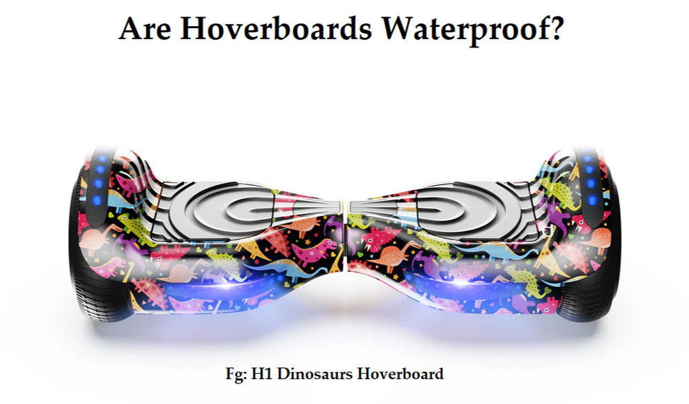 Can you use a hoverboard in the rain sale