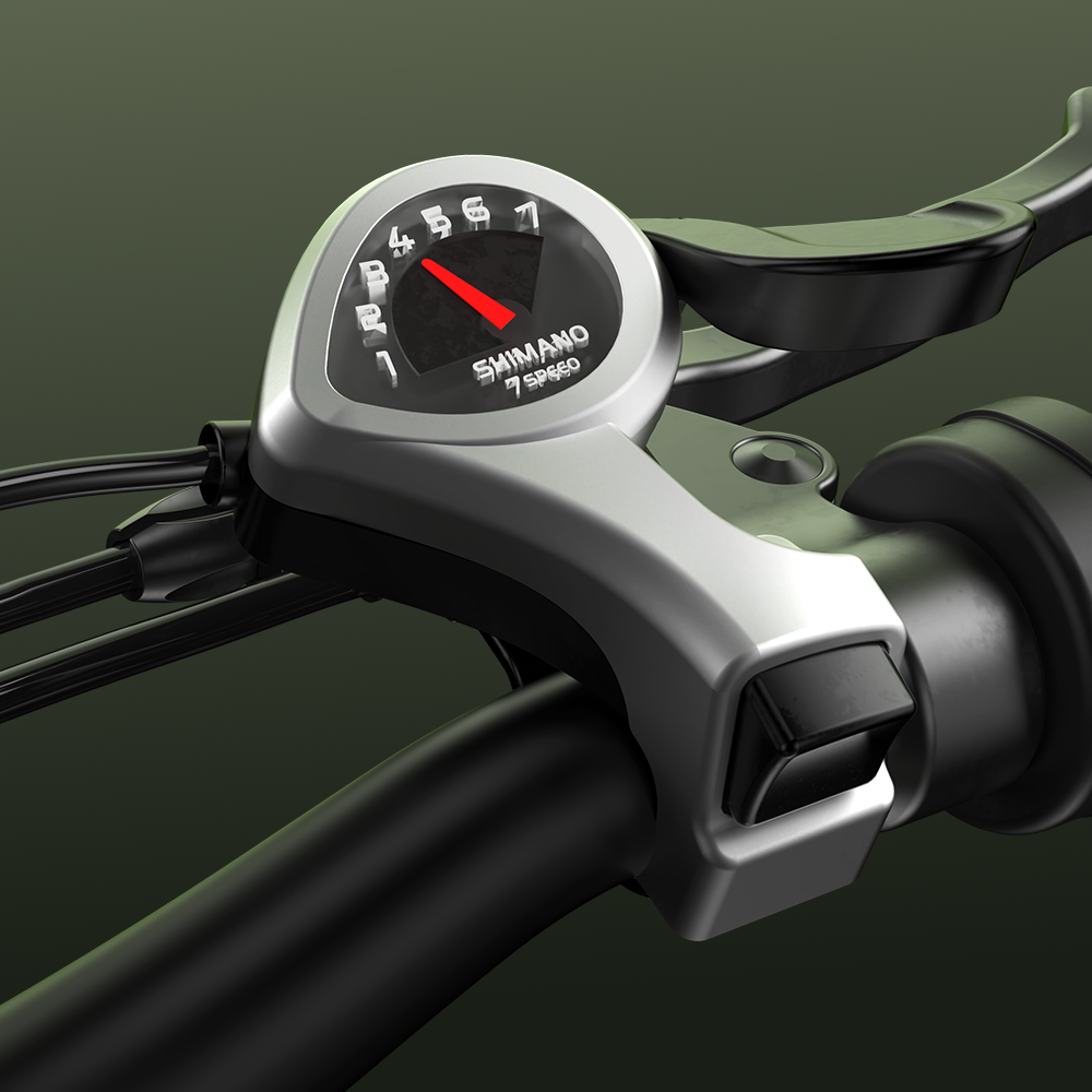 7-speed gear system
