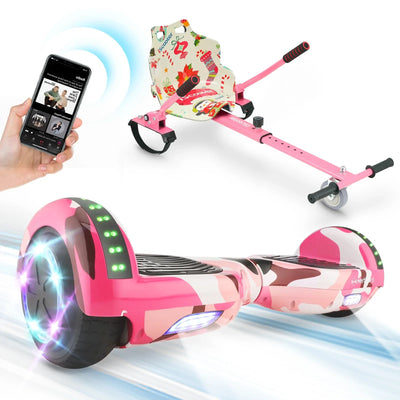 iHoverboard® H1 Hot Pink 700W Self Balancing Hoverboard