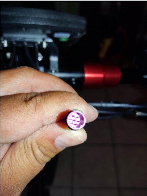 Electric scooter charger connector