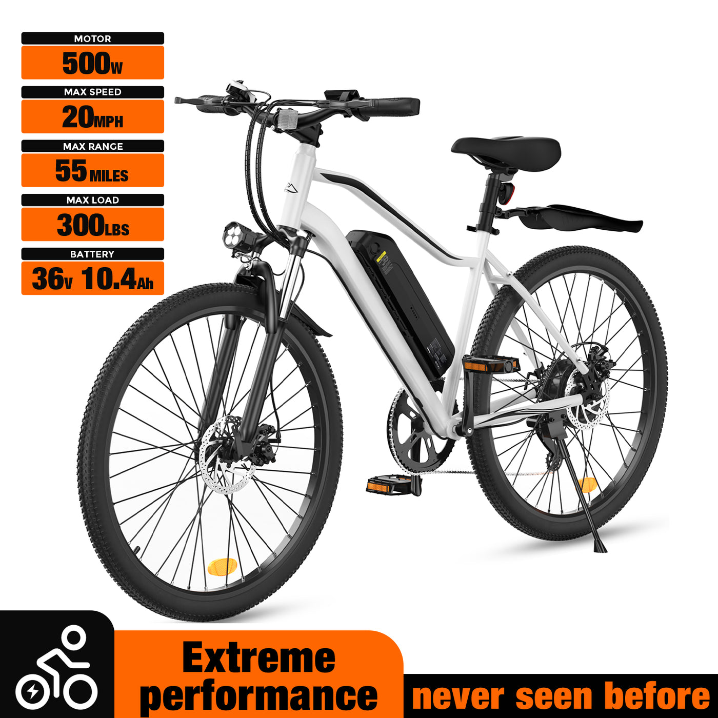 M10 / EB3 All-Terrain Electric Mountain Bike