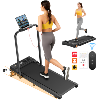 JAGJOG JT52 2-in-1 Treadmill with Incline