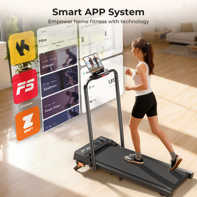 JAGJOG JT52 2-in-1 Treadmill with Incline
