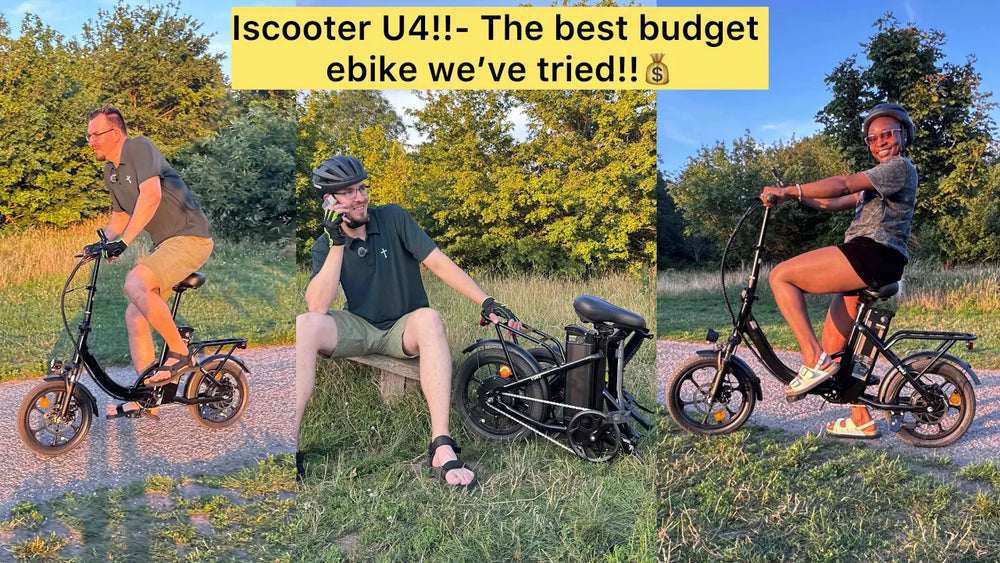 Can the @iScooter U4 Replace Your Daily Commute? The Easiest Folding E-Bike We’ve Ridden!
