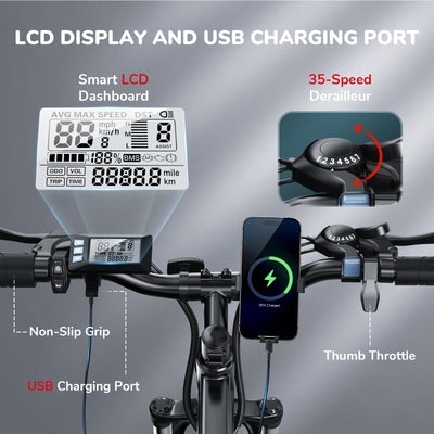 M10 All-Terrain Electric Mountain Bike