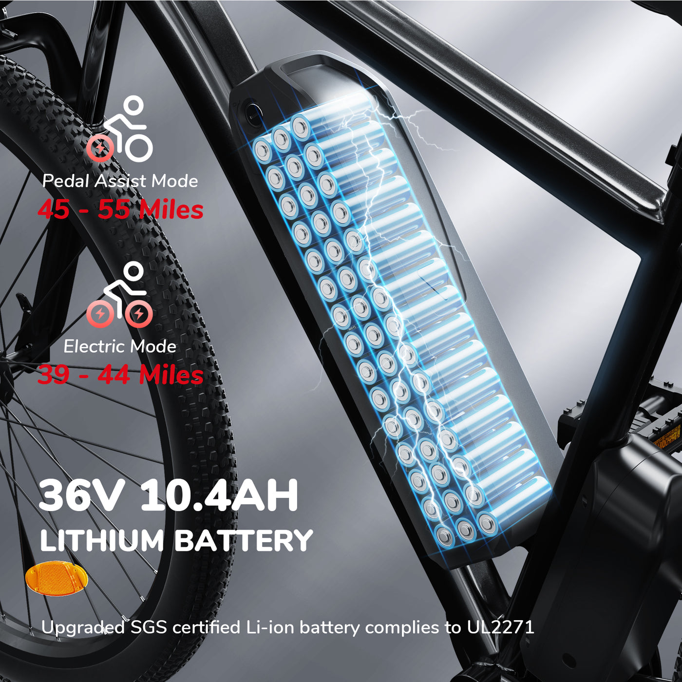 M10 All-Terrain Electric Mountain Bike