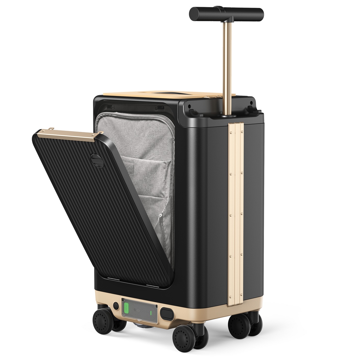 Smart Rideable Suitcase Electric Luggage Scooter For Travel Airline Ap ...