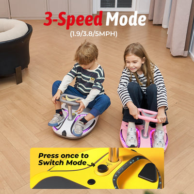 iScooter TC3 4-in-1 Electric Wiggle Car with Bluetooth for Kids