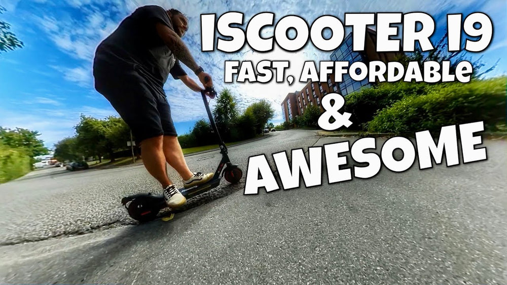 Fast, Affordable & Awesome - iScooter i9