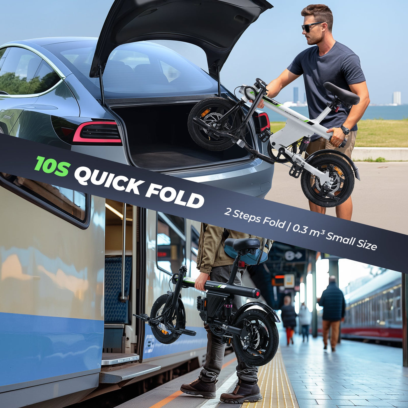 U1 Folding Electric Bike