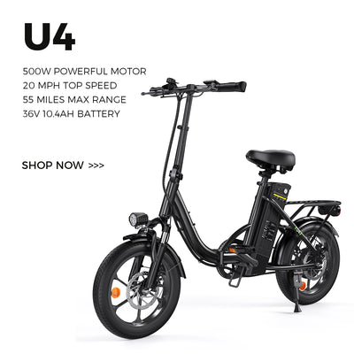 U2 / U4 Step-Thru Electric Bike For Adults