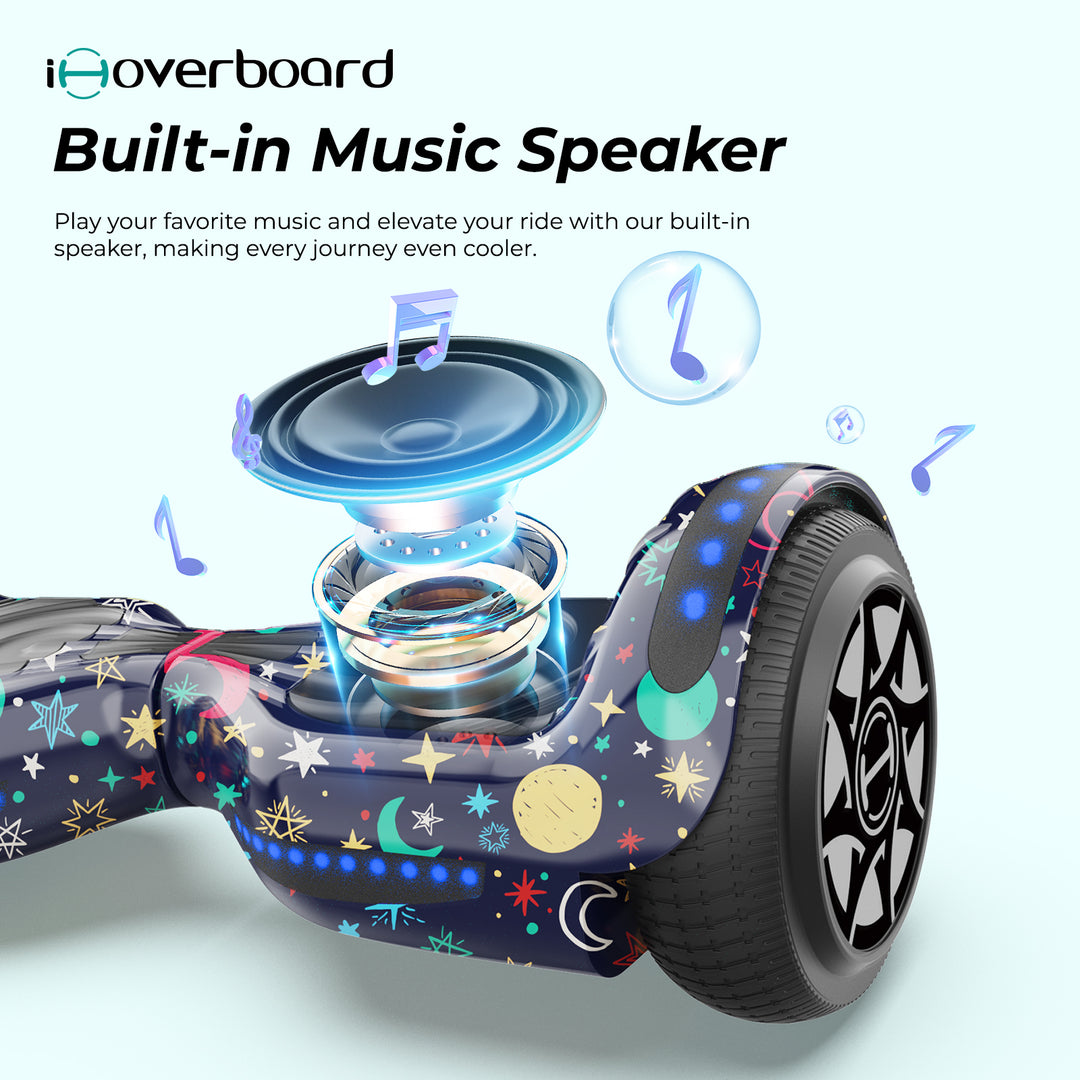 Hoverboard with speakers online