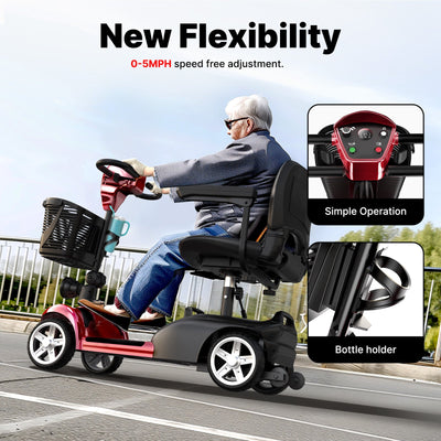 iScooter X02/X02Pro Smart Electric Mobility for Seniors and Adults