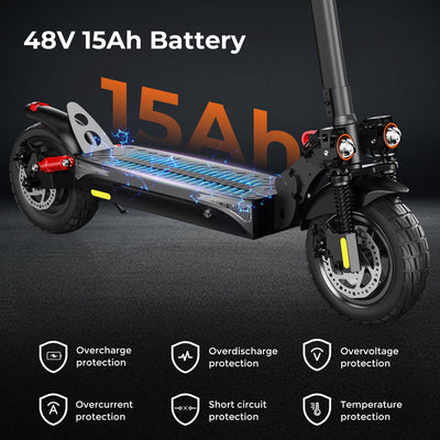 iScooter iX4 800W Off Road Electric Scooter with APP Control