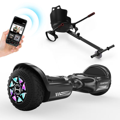 iHoverboard® H1 Navy Blue 700W Self Balancing Hoverboard 6.5"