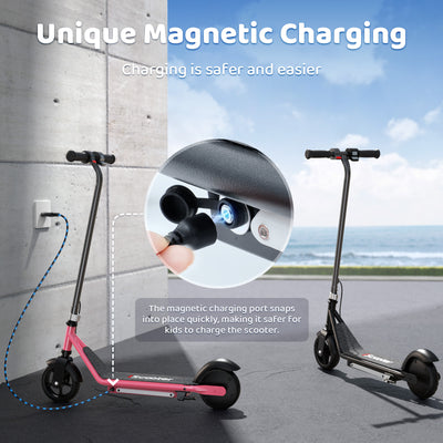 iScooter iK3 Kids Electric Scooter with Colored Ambient Light