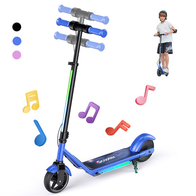 iScooter iK3/iK1S Kids Electric Scooter with Colored Ambient Light
