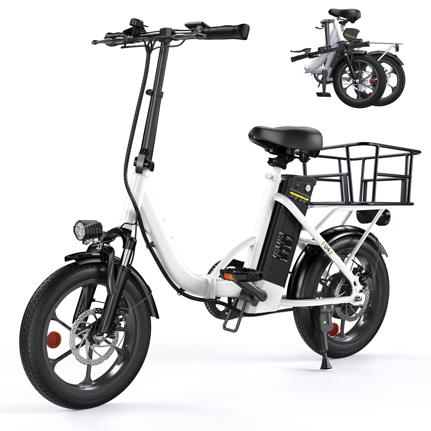 Google Rack U4 U4 Rear Rack Basket | iHoverboard