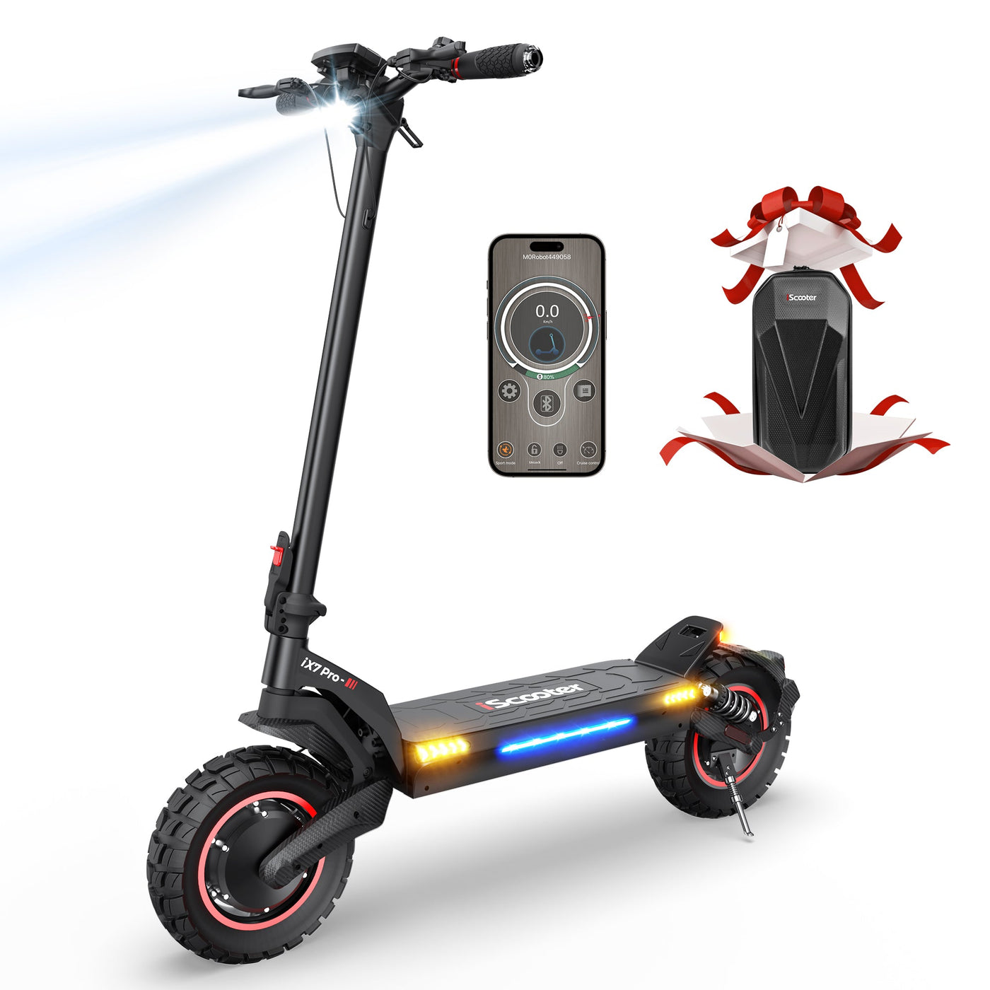 iScooter iX7Pro 2000W Dual Motor Off Road Electric Scooter