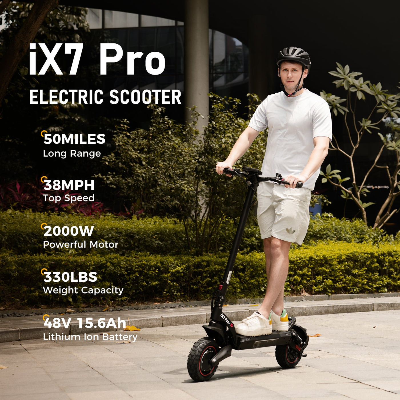 iScooter iX7Pro 2000W Dual Motor Off Road Electric Scooter