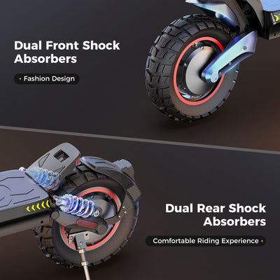iScooter iX7Pro 2000W Dual Motor Off Road Electric Scooter