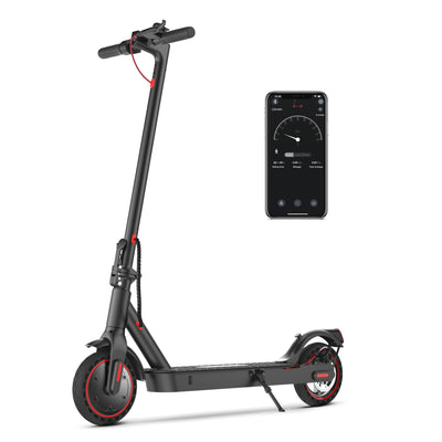 Foldable electric scooter with app full picture