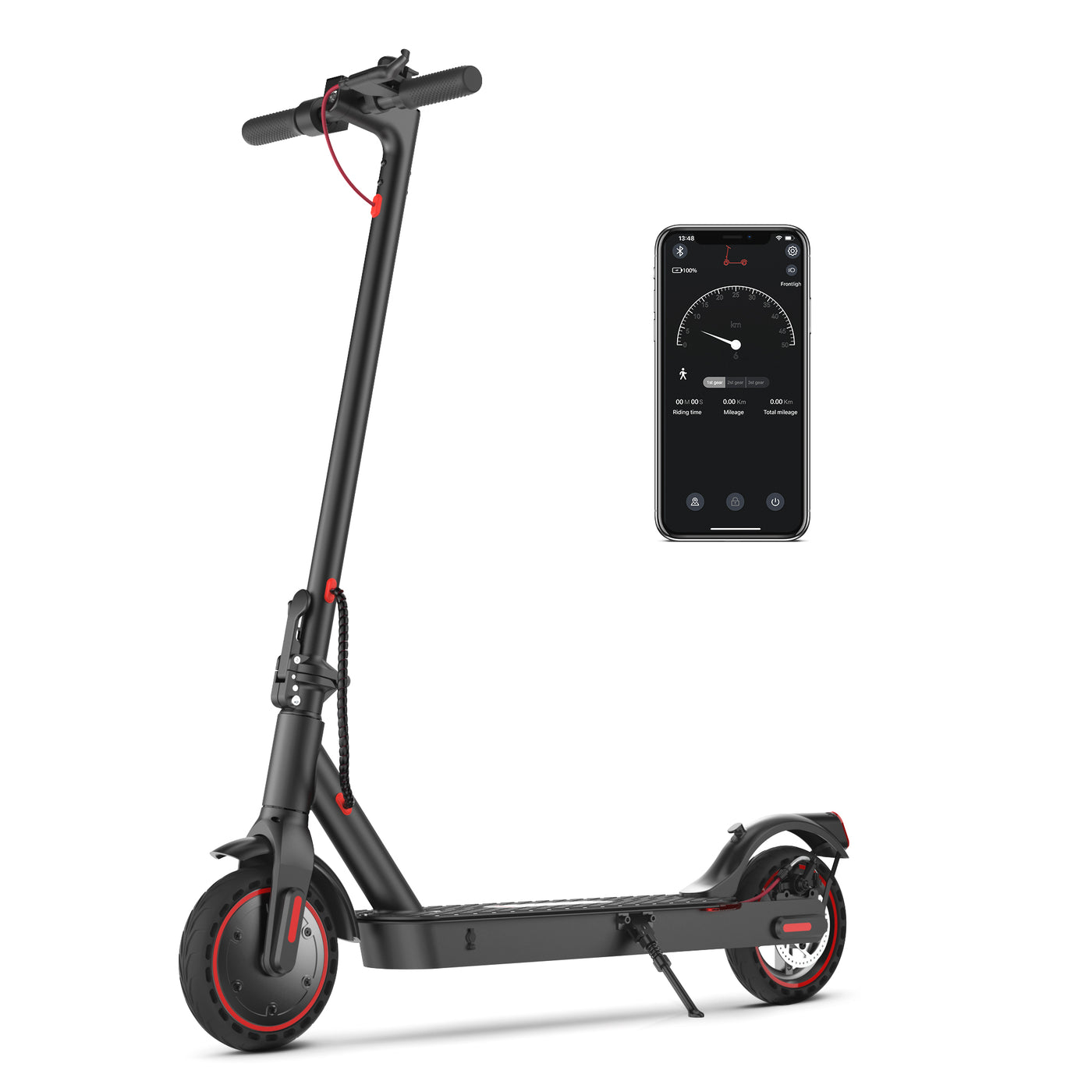 foldable electric scooter scooter with app