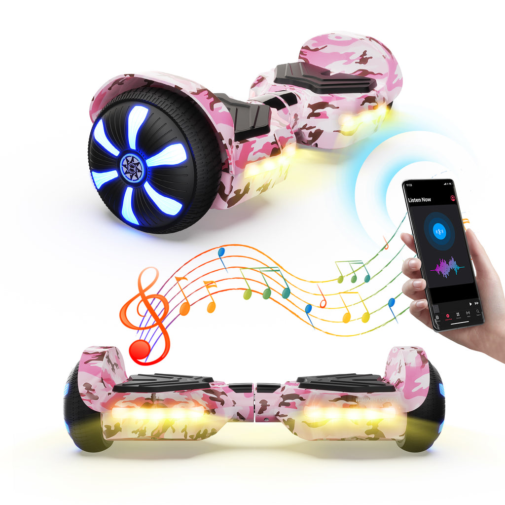 H2 Self Balancing Hoverboard Bluetooth & LED 6.5"