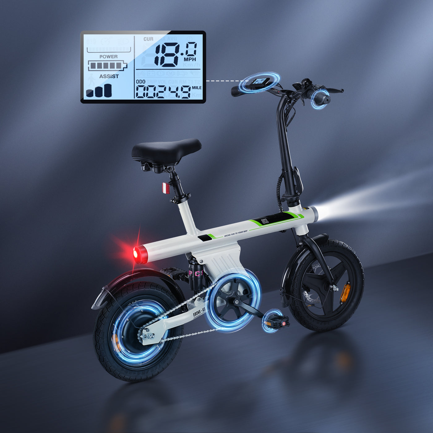 U1 Folding Electric Bike