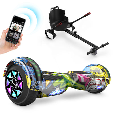 iHoverboard H2 Pink Bluetooth Hoverboard 6.5"