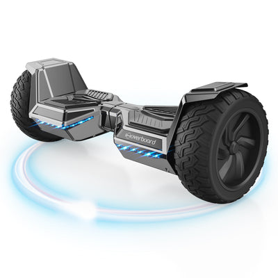 iHoverboard H8 Silver Off Road Hoverboard 8.5"