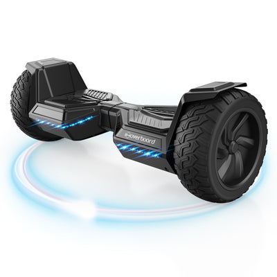 iHoverboard H8 Black Off Road Hoverboard 8.5"