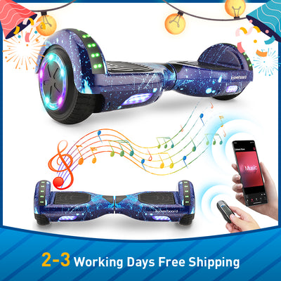 rechargeable Li-ion with Bluetooth Self Balancing kids Electric Hoverboards