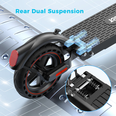 iScooter 500W i9Max Electric Scooter 10" Honeycomb Tires