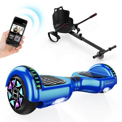 iHoverboard® H1 Purple (Fuchsia) 700W Self Balancing Hoverboard 6.5"