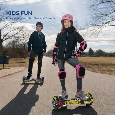 iHoverboard H4 Yellow Bluetooth Hoverboard 6.5"