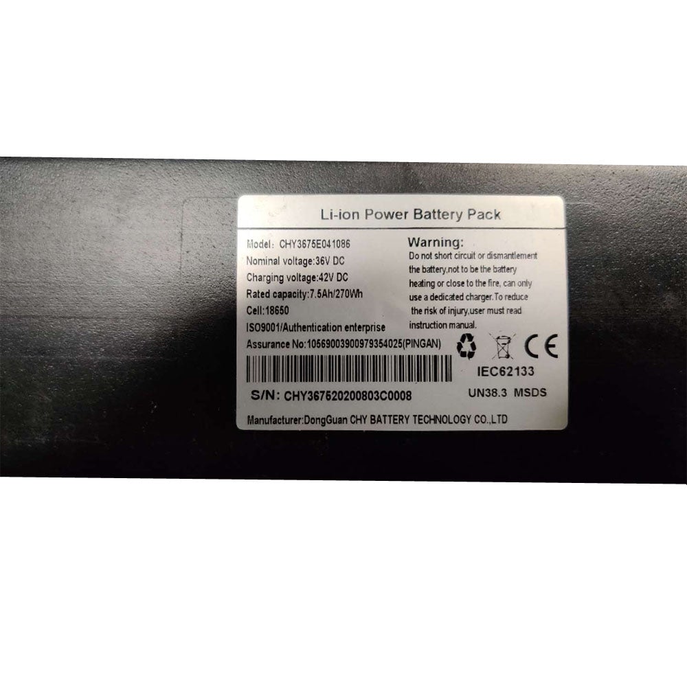 7.5Ah Battery Replacement